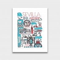 Sevilla Art Print - Julia Gash