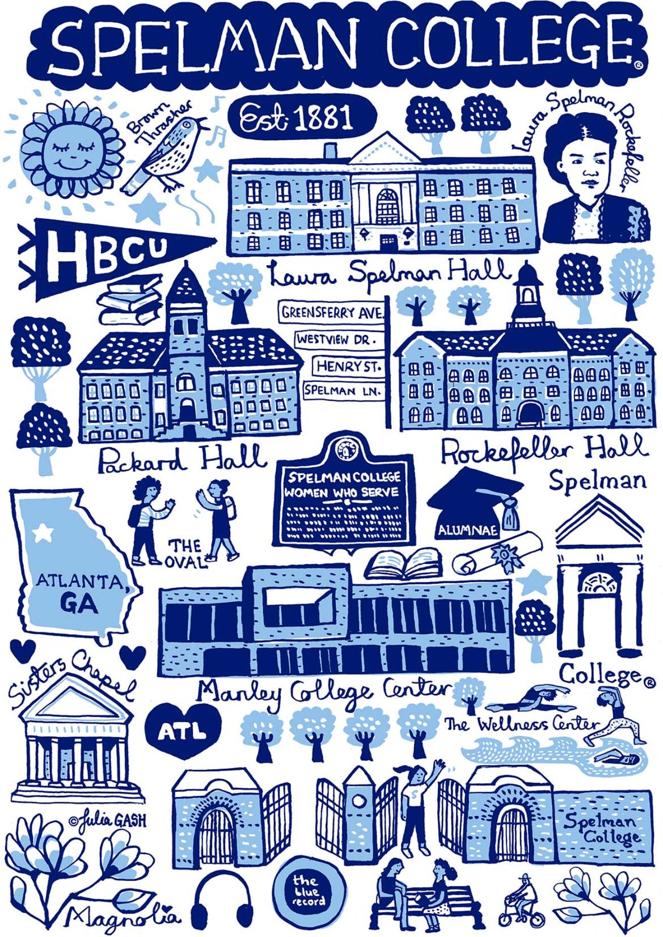 Spelman College by Julia Gash