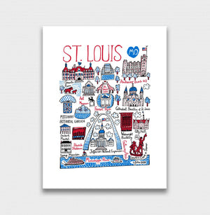 St Louis Art Print - Julia Gash