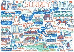 Surrey Postcard - Julia Gash