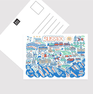 Sussex Postcard - Julia Gash