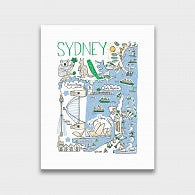 Sydney Art Print - Julia Gash