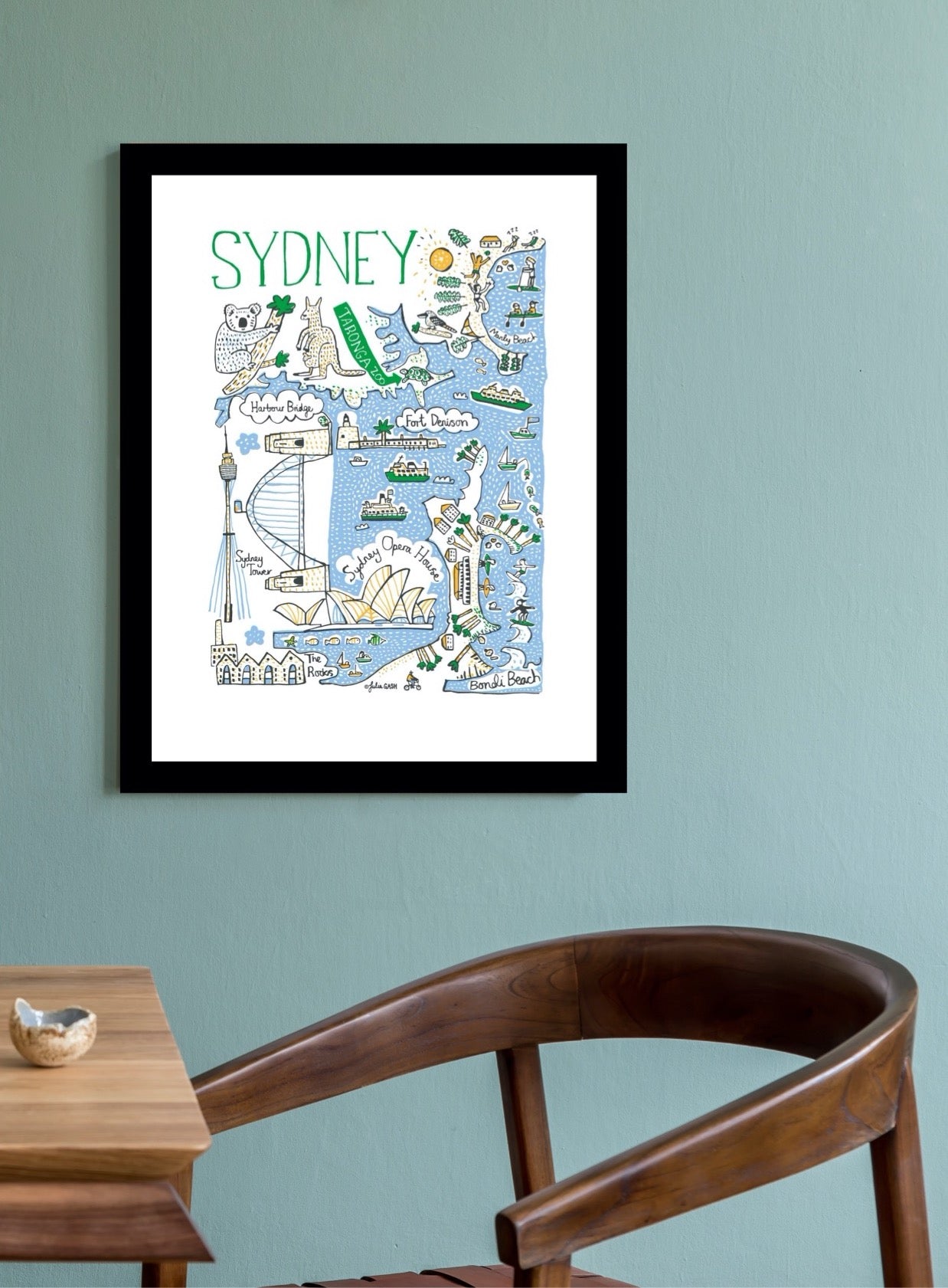 Sydney Art Print - Julia Gash