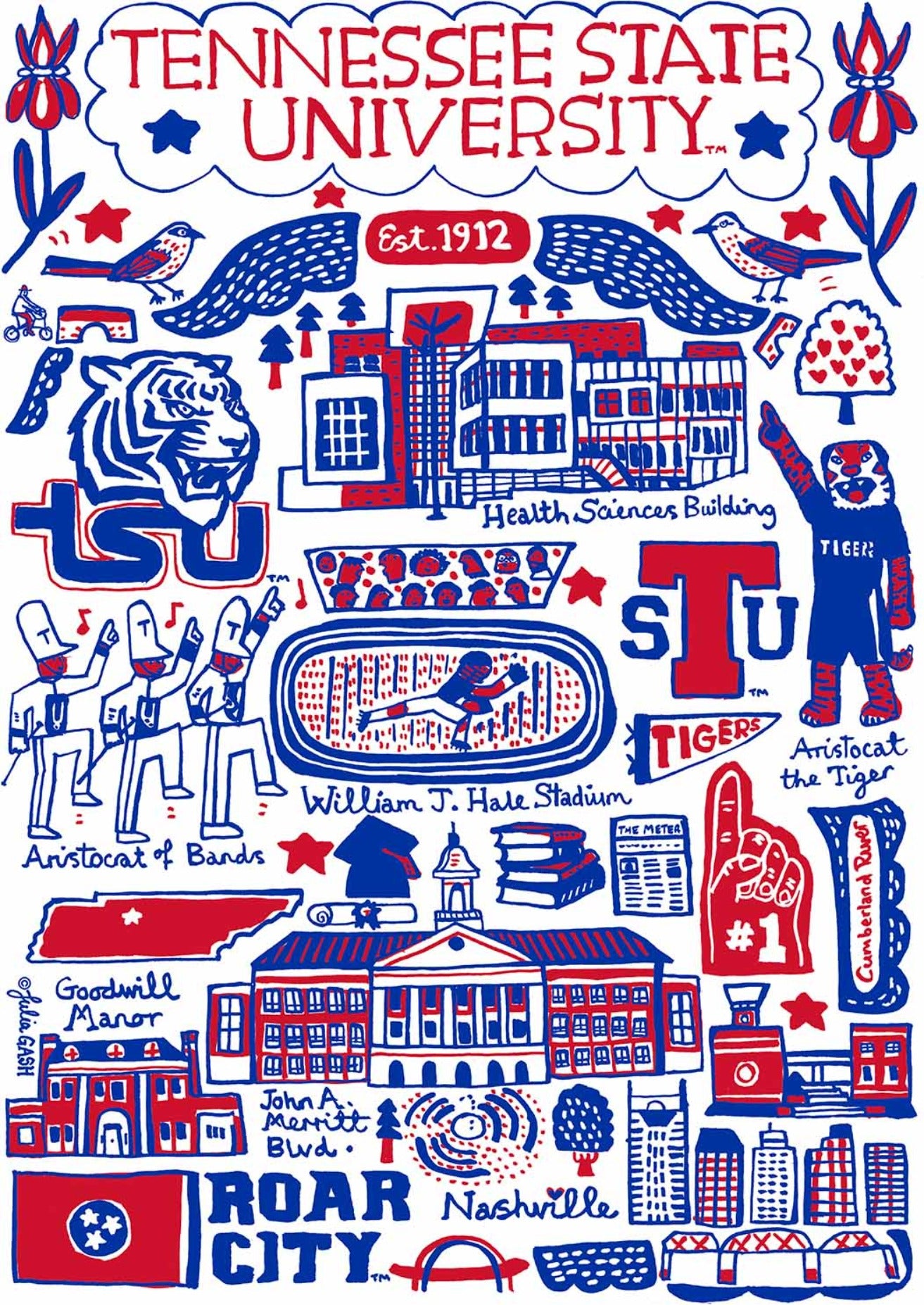 Tennessee State University by Julia Gash