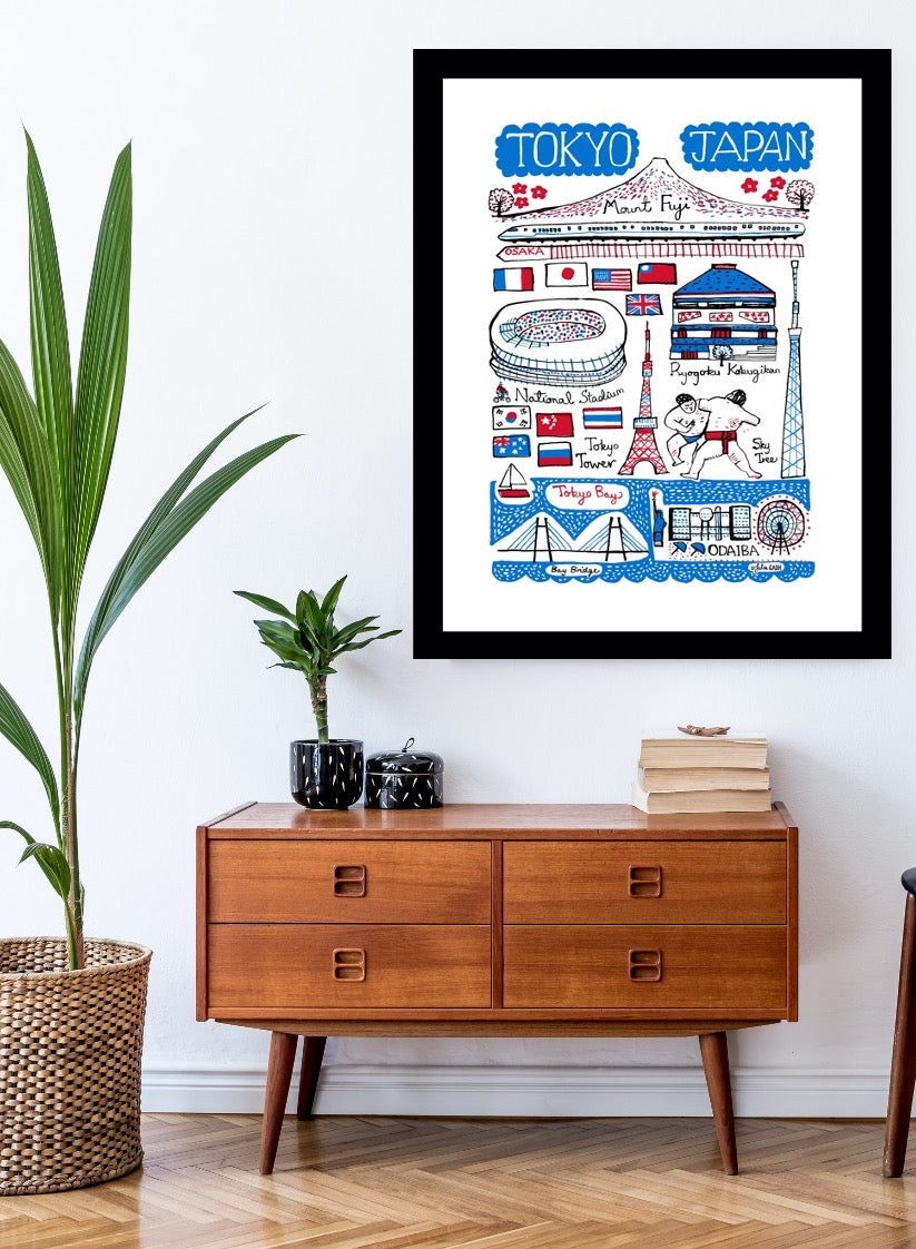 Tokyo - Sporty City Art Print