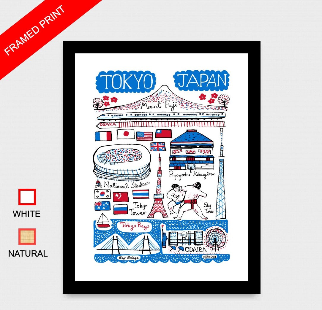 Tokyo - Sporty City Art Print