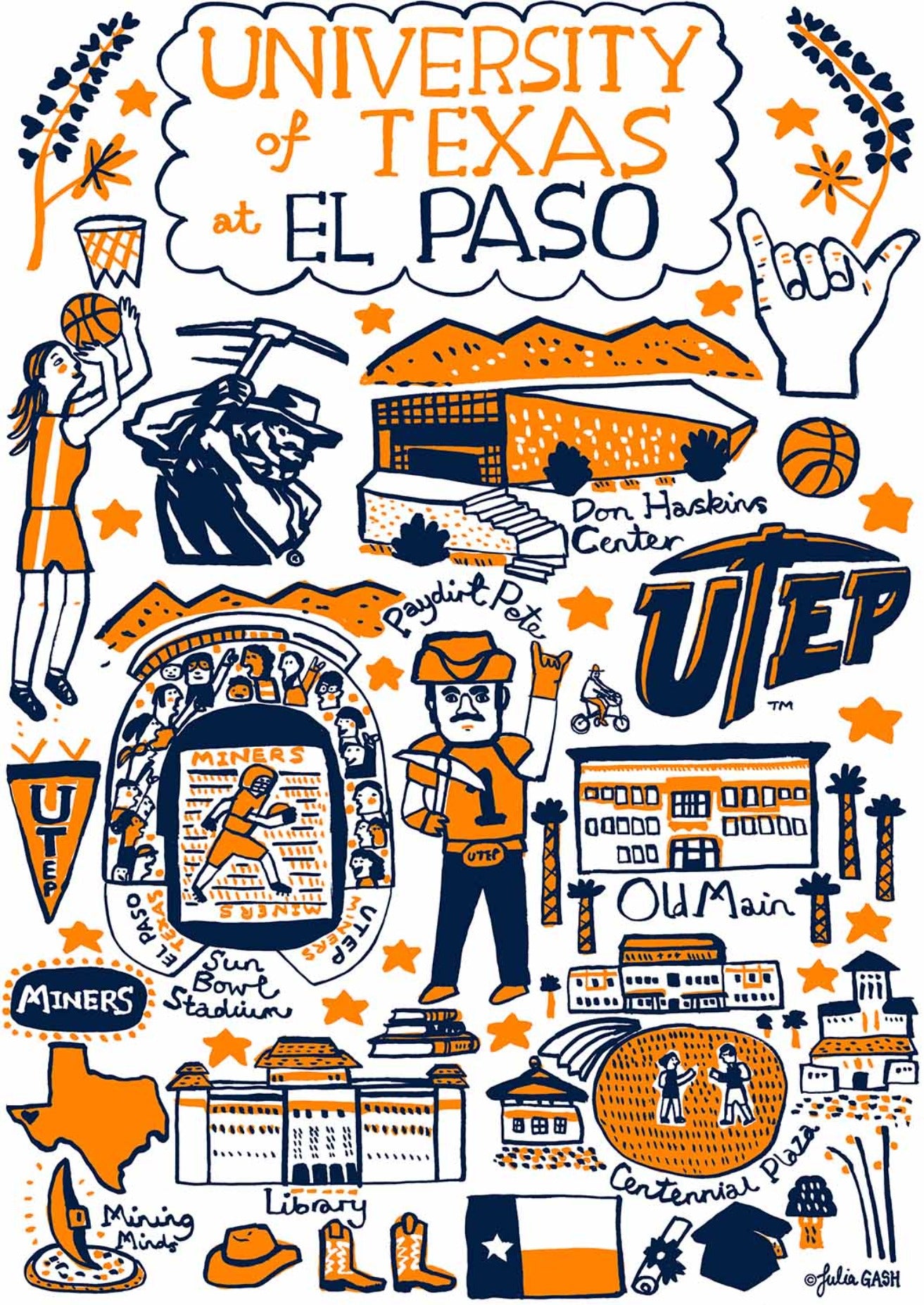 University of Texas at El Paso by Julia Gash