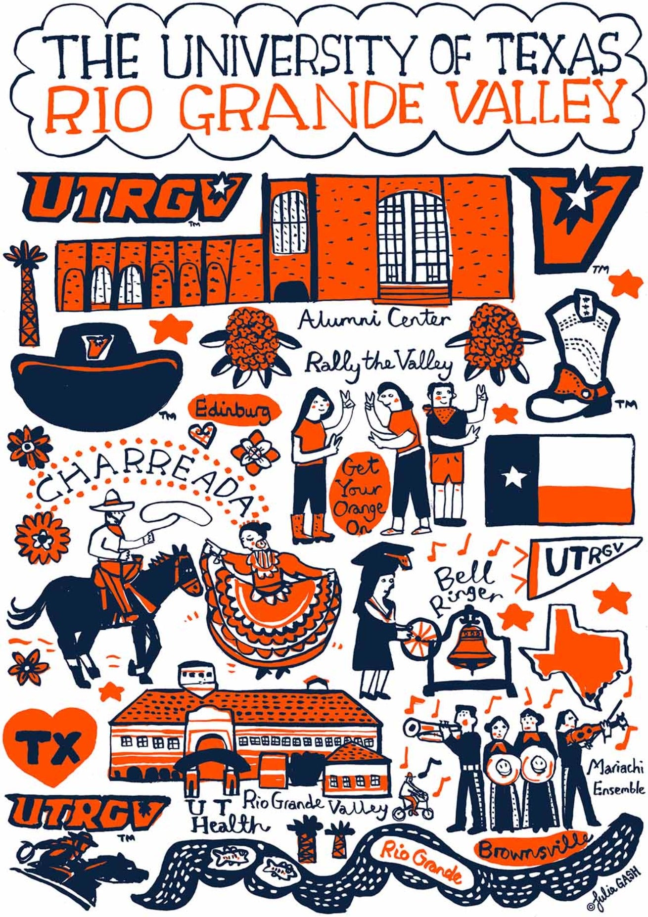 University of Texas at Rio Grand Valley by Julia Gash