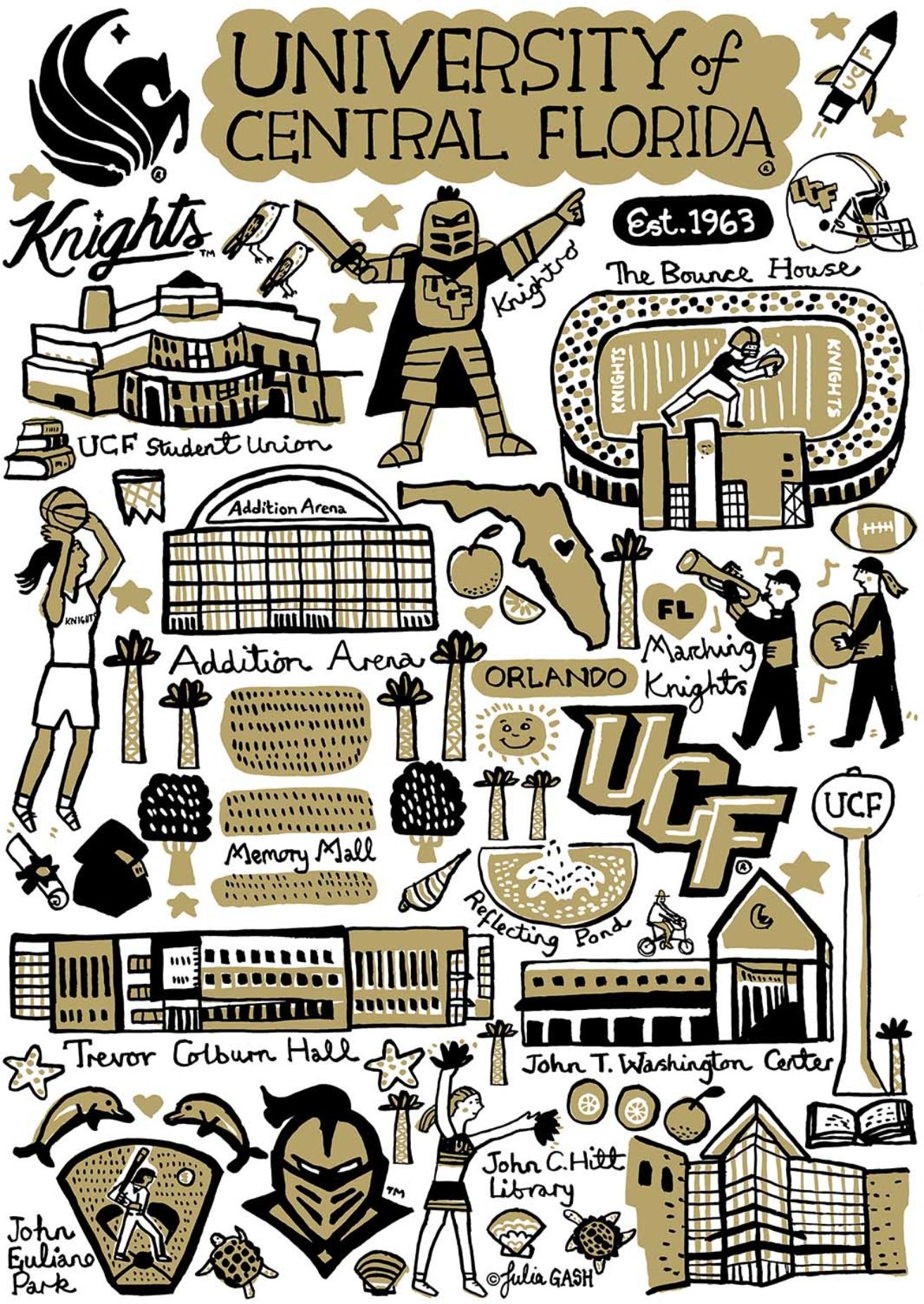 University of Central Florida by Julia Gash