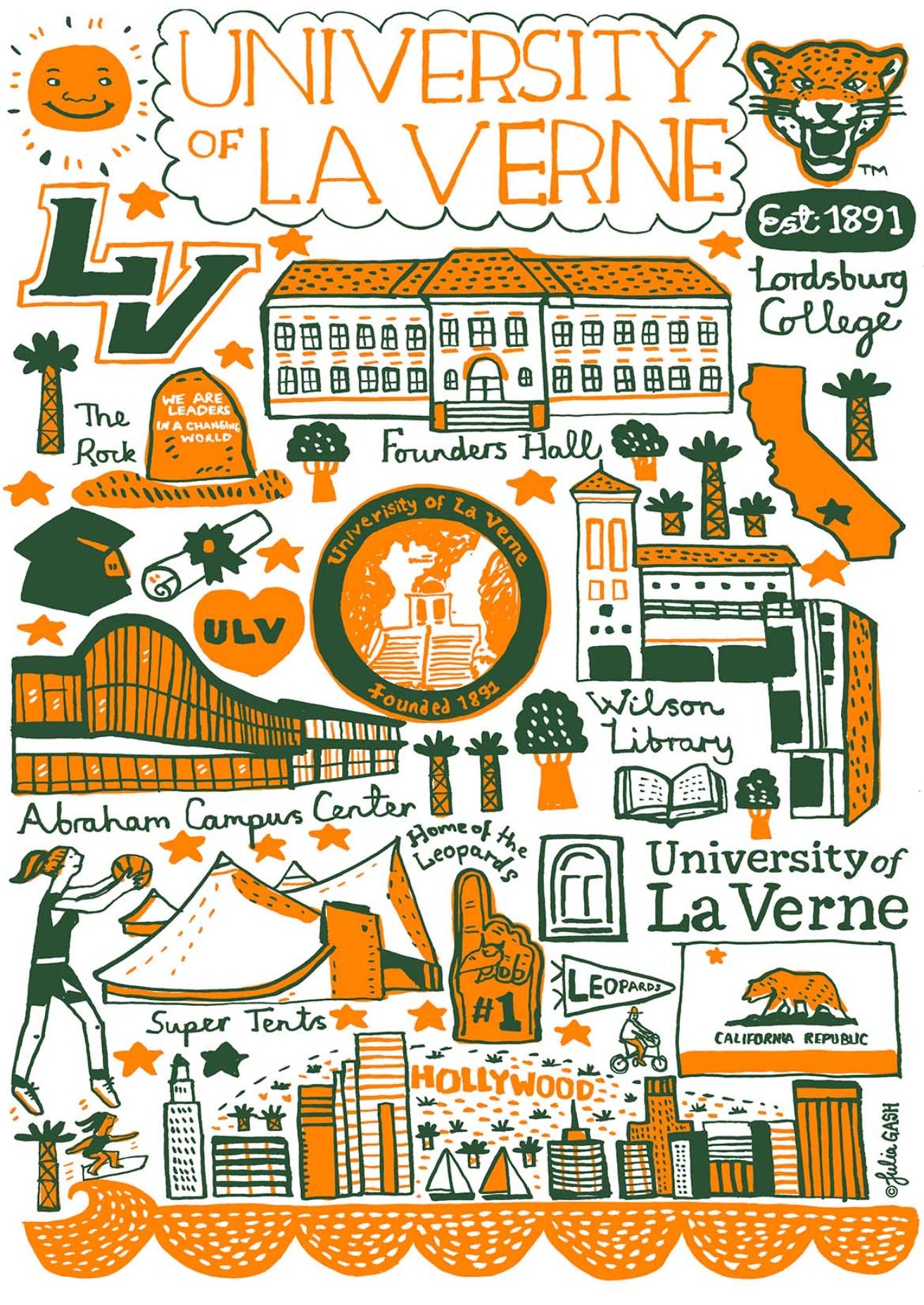 University of La Verne by Julia Gash