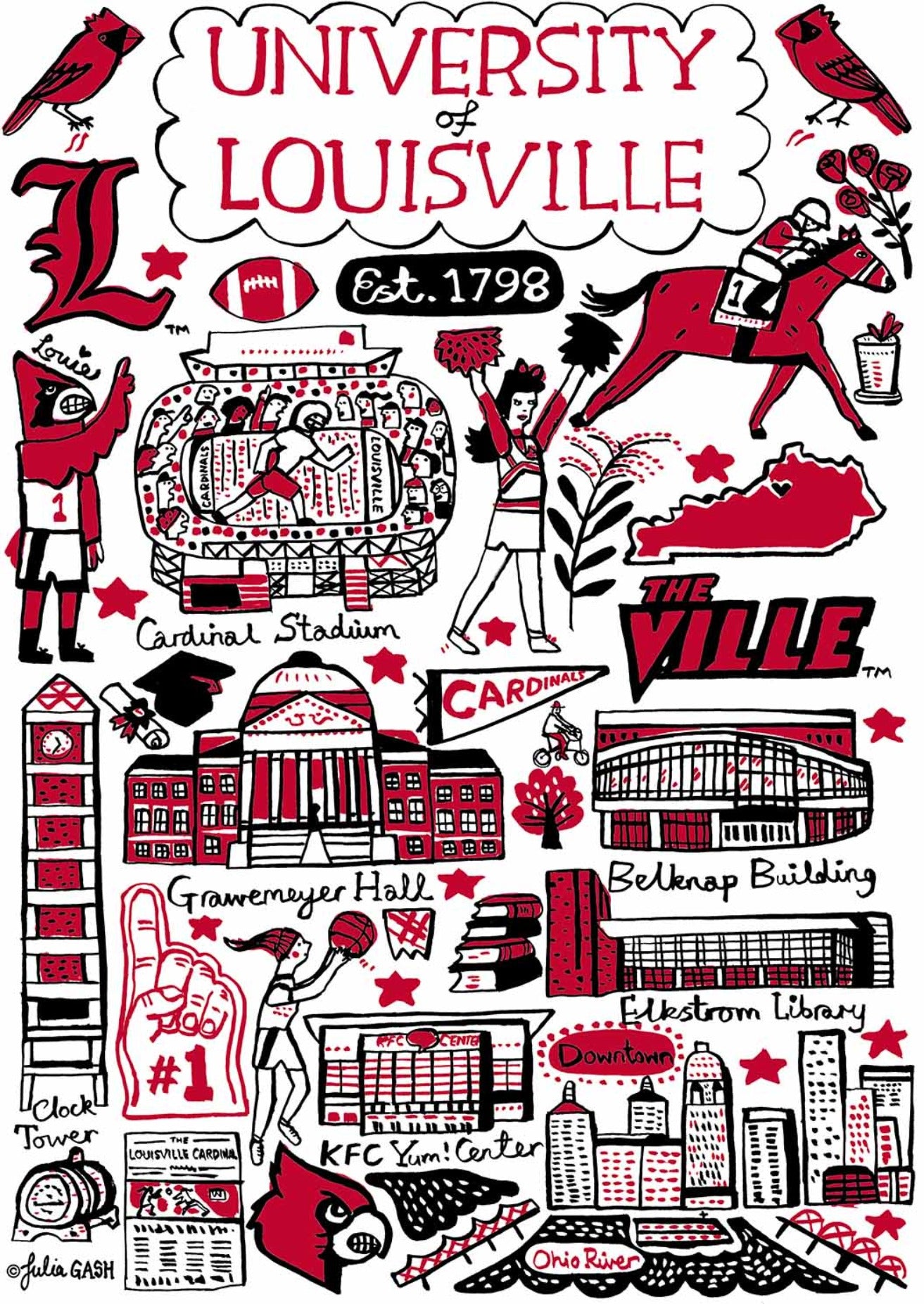 University of Louisville by Julia Gash