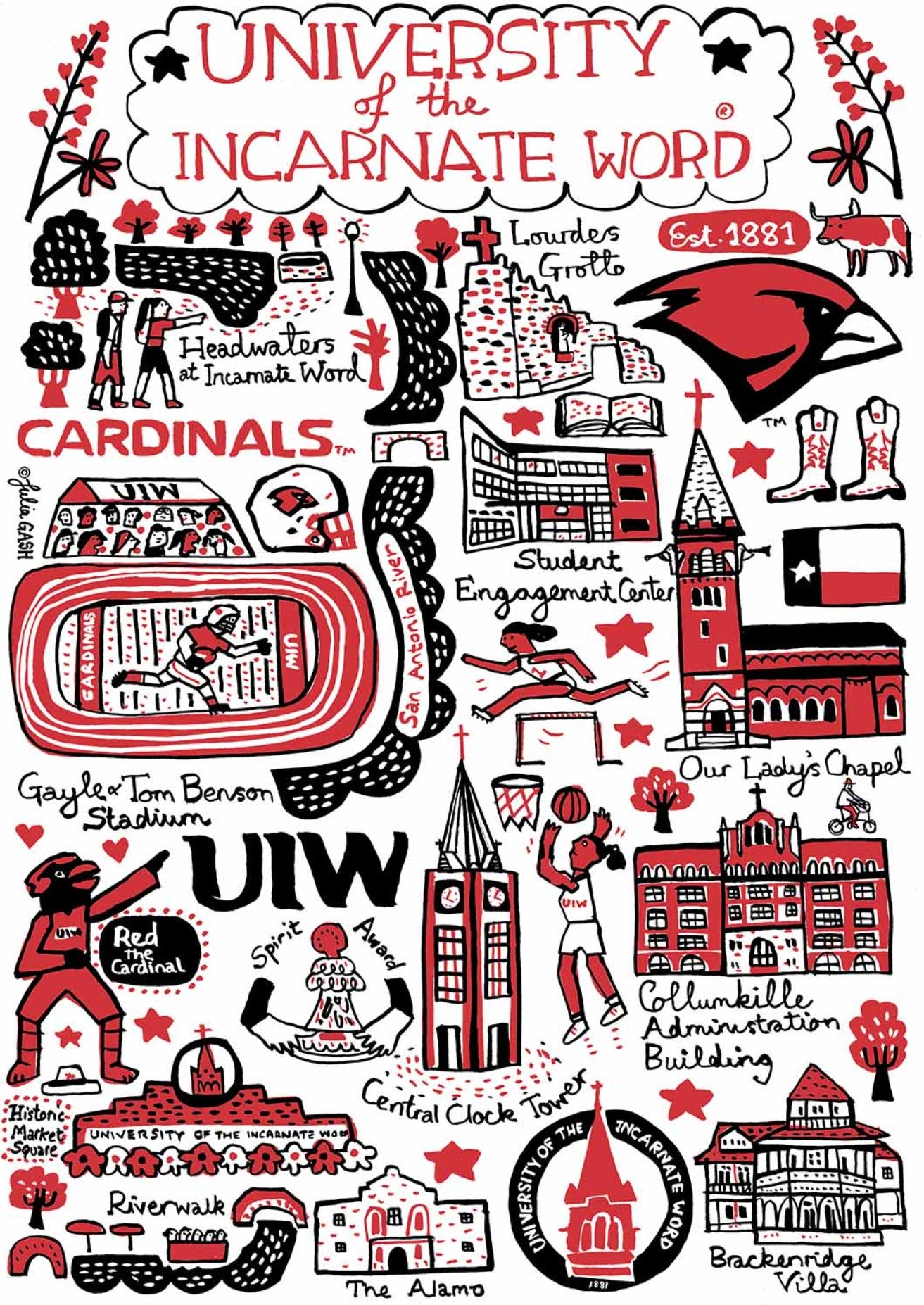 University of the Incarnate Word by Julia Gash