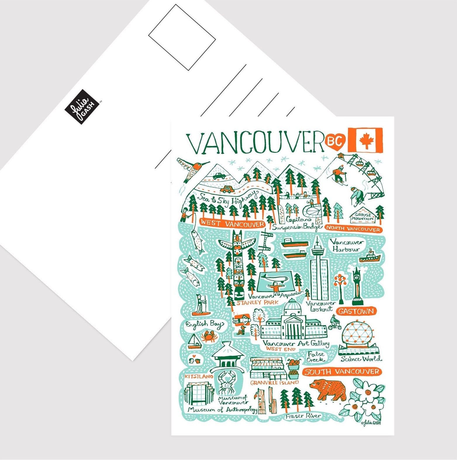 Vancouver Postcard - Julia Gash