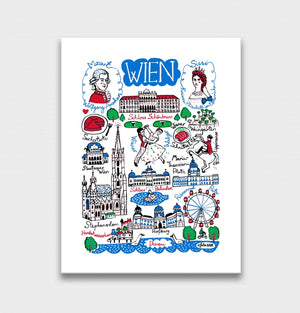 Wien - Vienna Art Print - Julia Gash