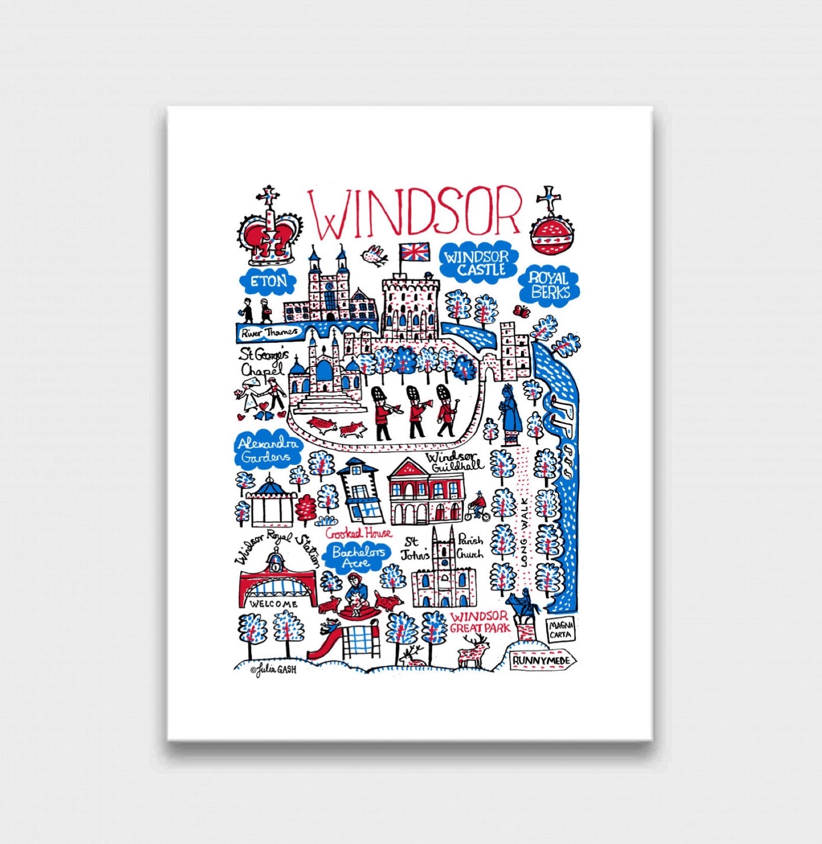 Windsor Art Print - Julia Gash