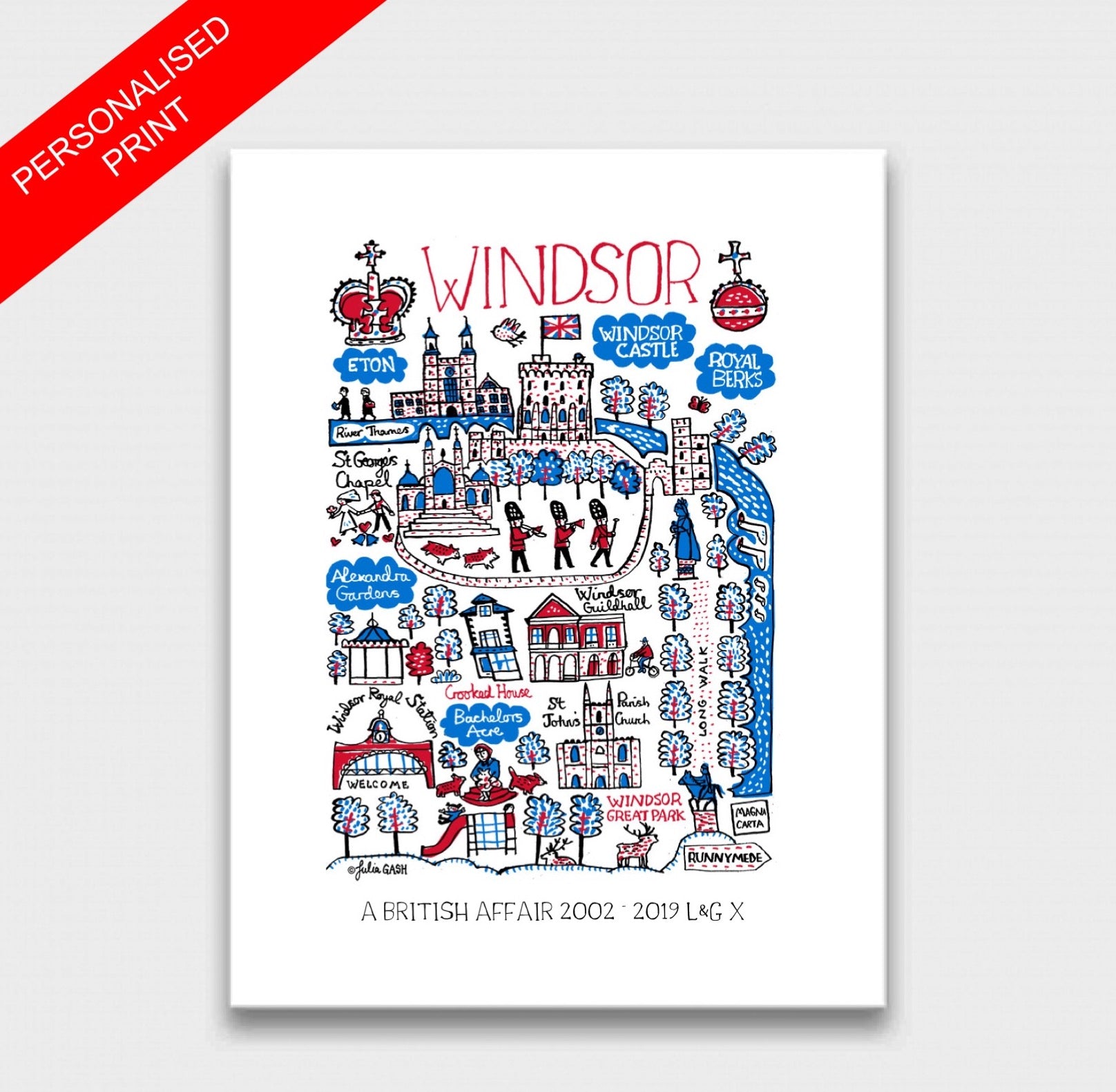 Windsor Art Print - Julia Gash