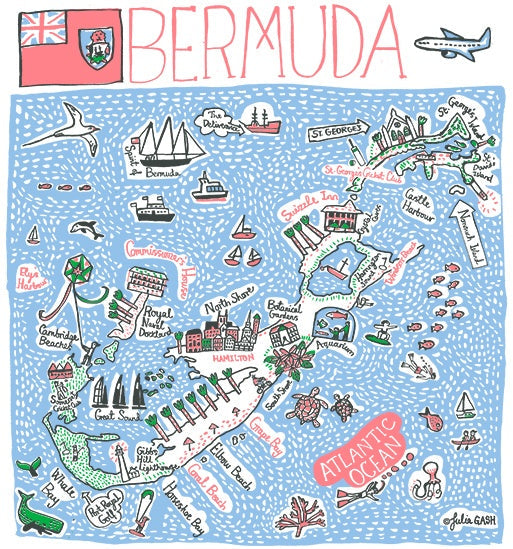 Bermuda Postcard - Julia Gash