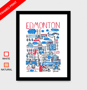 Edmonton Art Print - Julia Gash