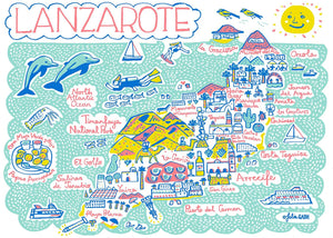 Lanzarote Art Print - Julia Gash