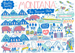 Montana Art Print - Julia Gash