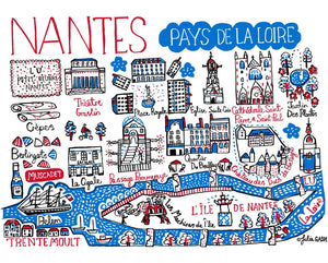 Nantes Postcard - Julia Gash