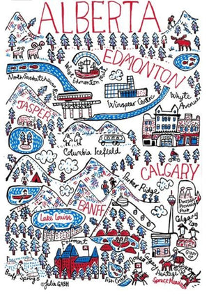 Alberta Postcard - Julia Gash